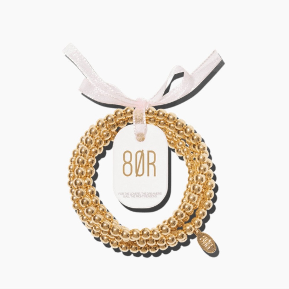 Bubble bangle bracelet set